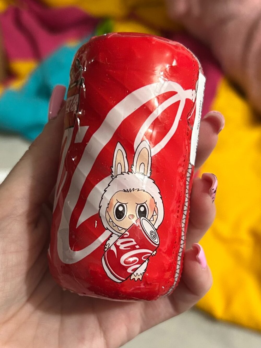 Coca-Cola x Labubu Style Soda Can Blind Box Sealed Toy